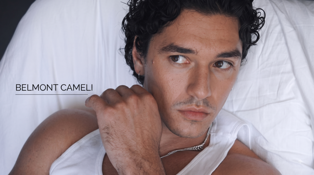 Belmont Cameli net worth press photo at red carpet event