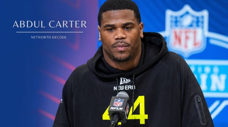 Abdul Carter Net Worth 2026