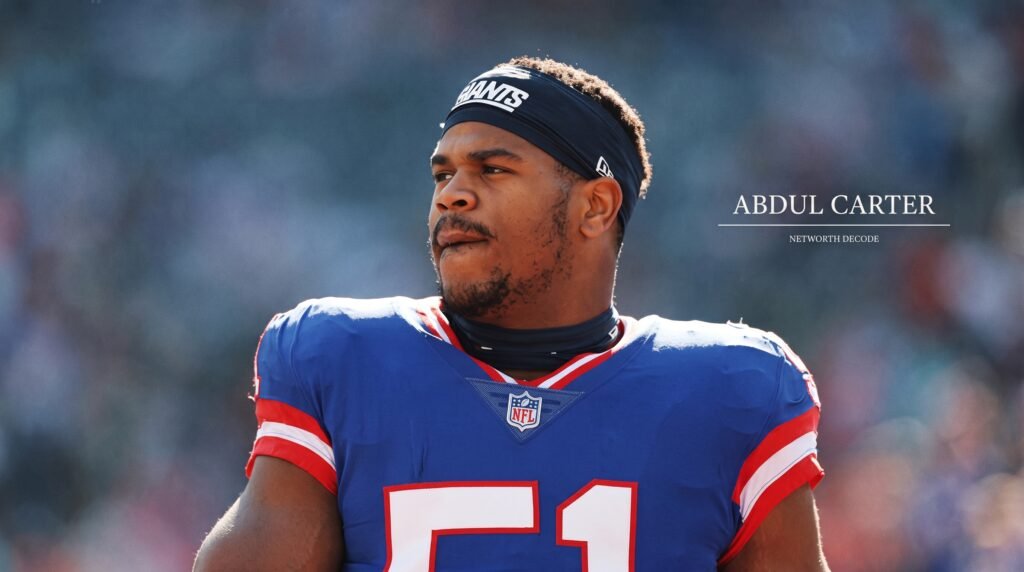 Abdul Carter Net Worth 2026